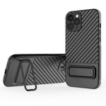 Custodia per cellulare in TPU a trama ondulata con pellicola per lenti, For iPhone 12 Pro Max, For iPhone 12 Pro, For iPhone 11 Pro, For iPhone XS Max