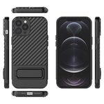 Custodia per cellulare in TPU a trama ondulata con pellicola per lenti, For iPhone 12 Pro Max, For iPhone 12 Pro, For iPhone 11 Pro, For iPhone XS Max