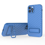 Custodia per cellulare in TPU a trama ondulata con pellicola per lenti, For iPhone 12 Pro Max, For iPhone 12 Pro, For iPhone 11 Pro, For iPhone XS Max
