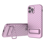 Custodia per cellulare in TPU a trama ondulata con pellicola per lenti, For iPhone 12 Pro Max, For iPhone 12 Pro, For iPhone 11 Pro, For iPhone XS Max