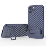 Custodia per cellulare in TPU a trama ondulata con pellicola per lenti, For iPhone 12 Pro Max, For iPhone 12 Pro, For iPhone 11 Pro, For iPhone XS Max
