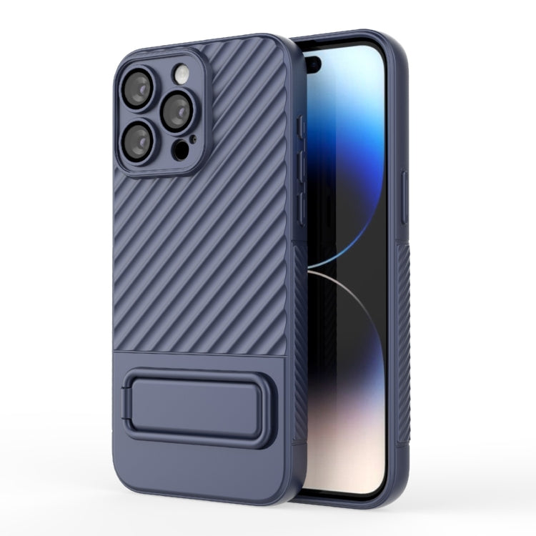 Custodia per cellulare in TPU a trama ondulata con pellicola per lenti, For iPhone 14, For iPhone 15 Pro Max, For iPhone 15 Pro, For iPhone 14 Plus