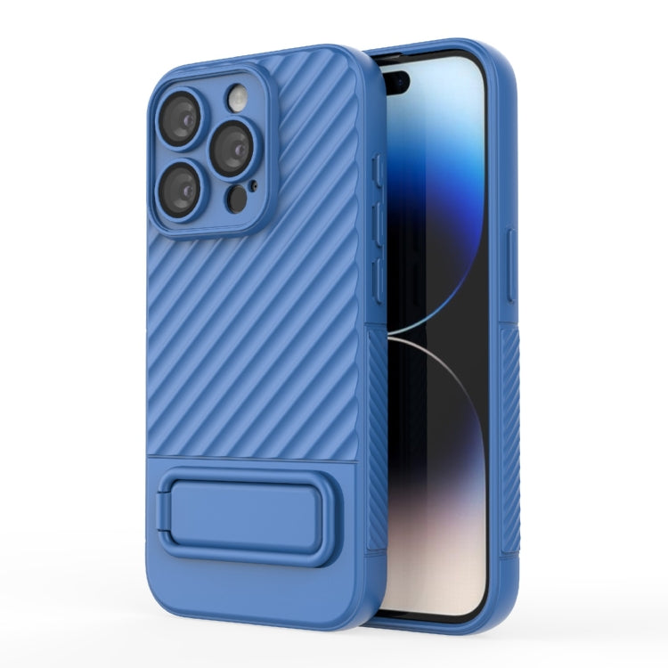 Custodia per cellulare in TPU a trama ondulata con pellicola per lenti, For iPhone 14, For iPhone 15 Pro Max, For iPhone 15 Pro, For iPhone 14 Plus