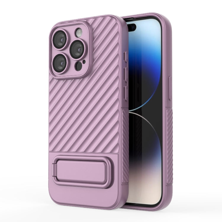 Custodia per cellulare in TPU a trama ondulata con pellicola per lenti, For iPhone 14, For iPhone 15 Pro Max, For iPhone 15 Pro, For iPhone 14 Plus