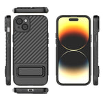 Custodia per cellulare in TPU a trama ondulata con pellicola per lenti, For iPhone 15 Plus, For iPhone 14 Pro, For iPhone 15, For iPhone 14 Pro Max