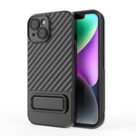 Custodia per cellulare in TPU a trama ondulata con pellicola per lenti, For iPhone 15 Plus, For iPhone 14 Pro, For iPhone 15, For iPhone 14 Pro Max