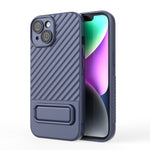 Custodia per cellulare in TPU a trama ondulata con pellicola per lenti, For iPhone 15 Plus, For iPhone 14 Pro, For iPhone 15, For iPhone 14 Pro Max