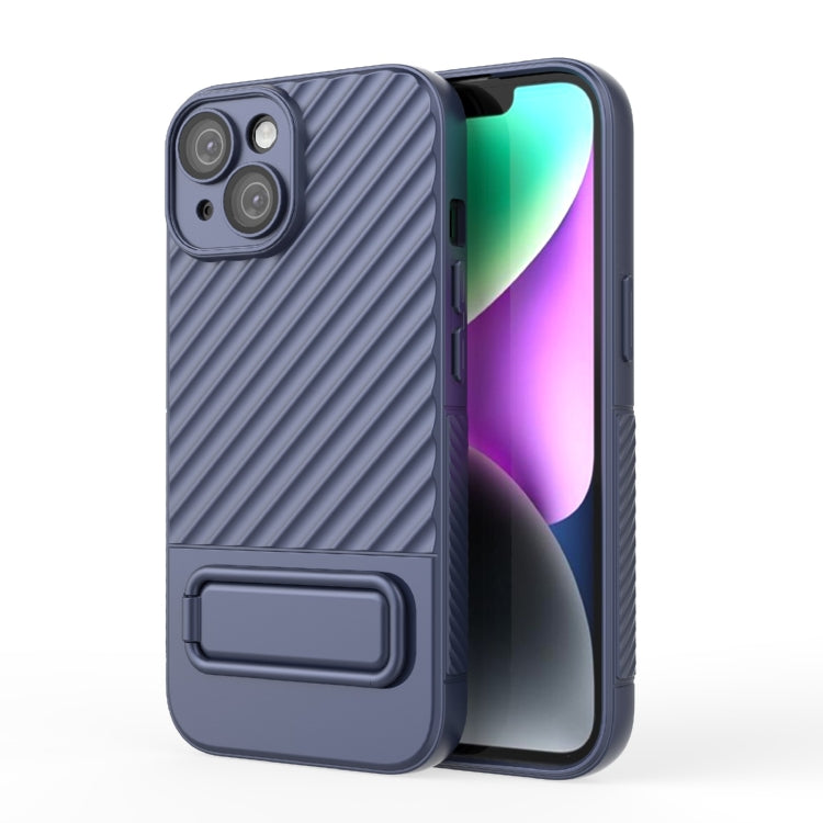 Custodia per cellulare in TPU a trama ondulata con pellicola per lenti, For iPhone 15 Plus, For iPhone 14 Pro, For iPhone 15, For iPhone 14 Pro Max