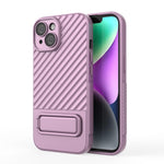 Custodia per cellulare in TPU a trama ondulata con pellicola per lenti, For iPhone 15 Plus, For iPhone 14 Pro, For iPhone 15, For iPhone 14 Pro Max