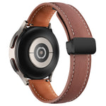 Cinturino per orologio in vera pelle intrecciata con fibbia pieghevole, 20mm, 22mm