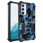 Camouflage Armor TPU antiurto + custodia protettiva magnetica per PC con supporto, For Samsung Galaxy A54 5G
