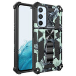 Camouflage Armor TPU antiurto + custodia protettiva magnetica per PC con supporto, For Samsung Galaxy A54 5G