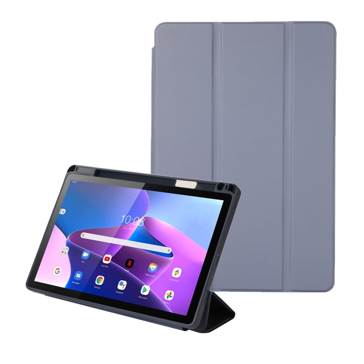 Custodia tablet in pelle a 3 pieghe per Samsung Galaxy Tab S6 Lit