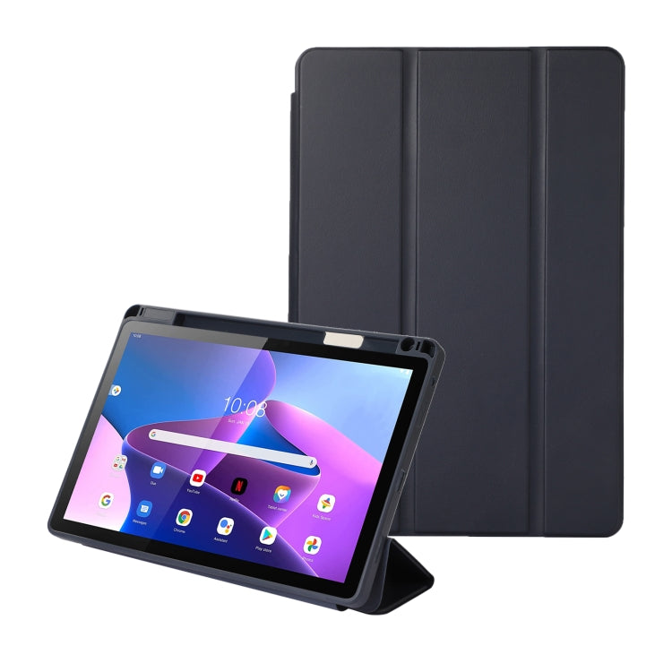 Custodia tablet in pelle a 3 pieghe per Samsung Galaxy Tab S6 Lit