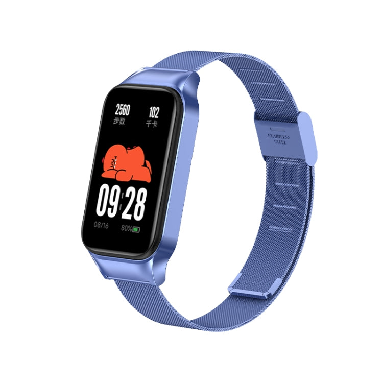 Cinturino per orologio in metallo con fibbia Milano, For Redmi Band 2