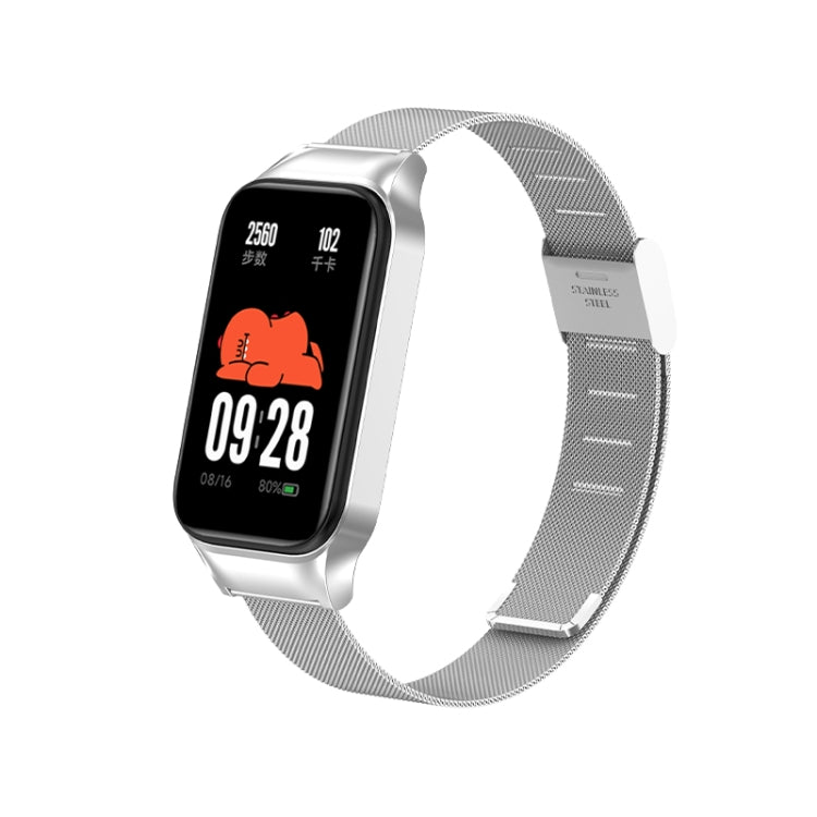 Cinturino per orologio in metallo con fibbia Milano, For Redmi Band 2