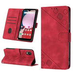 Custodia per telefono in pelle goffrata effetto pelle, For Samsung Galaxy A23 JP Version, For Samsung Galaxy A24 4G, For Xiaomi Poco X5 5G/Redmi Note 12 China/Redmi Note 12 Global, For Xiaomi Poco X5 Pro 5G/Redmi Note 12 Pro Speed
