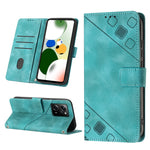 Custodia per telefono in pelle goffrata effetto pelle, For Samsung Galaxy A23 JP Version, For Samsung Galaxy A24 4G, For Xiaomi Poco X5 5G/Redmi Note 12 China/Redmi Note 12 Global, For Xiaomi Poco X5 Pro 5G/Redmi Note 12 Pro Speed