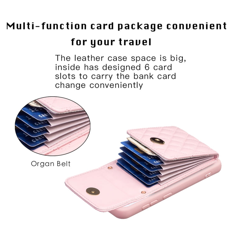 Custodia per telefono in pelle rombica a portafoglio verticale, For Samsung Galaxy S23 5G, For Samsung Galaxy S22+ 5G, For Samsung Galaxy S21 5G, For Samsung Galaxy S21+ 5G
