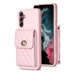 Custodia per telefono in pelle rombica a portafoglio verticale, For Samsung Galaxy S21 Ultra 5G, For Samsung Galaxy A14 4G / 5G