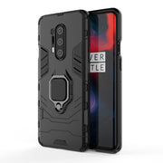 Custodia protettiva anticaduta per PC + TPU con supporto per anello invisibile, For OnePlus 8 Pro, For Xiaomi Redmi Note 9