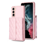 Custodia per telefono in pelle rombica a portafoglio orizzontale, ForFor Samsung Galaxy S23 5G, For Samsung Galaxy S22+ 5G, For Samsung Galaxy S21 5G, For Samsung Galaxy S21+ 5G
