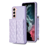 Custodia per telefono in pelle rombica a portafoglio orizzontale, ForFor Samsung Galaxy S23 5G, For Samsung Galaxy S22+ 5G, For Samsung Galaxy S21 5G, For Samsung Galaxy S21+ 5G