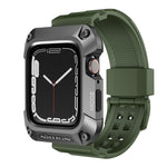 NILLKIN Ruidong serie lega + cinturino integrato in TPU, For Apple Watch Series 8&7 45mm