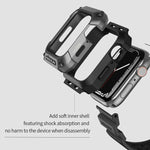 NILLKIN Ruidong serie lega + cinturino integrato in TPU, For Apple Watch Series 8&7 45mm
