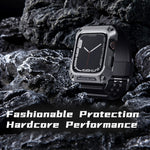 NILLKIN Ruidong serie lega + cinturino integrato in TPU, For Apple Watch Series 8&7 45mm