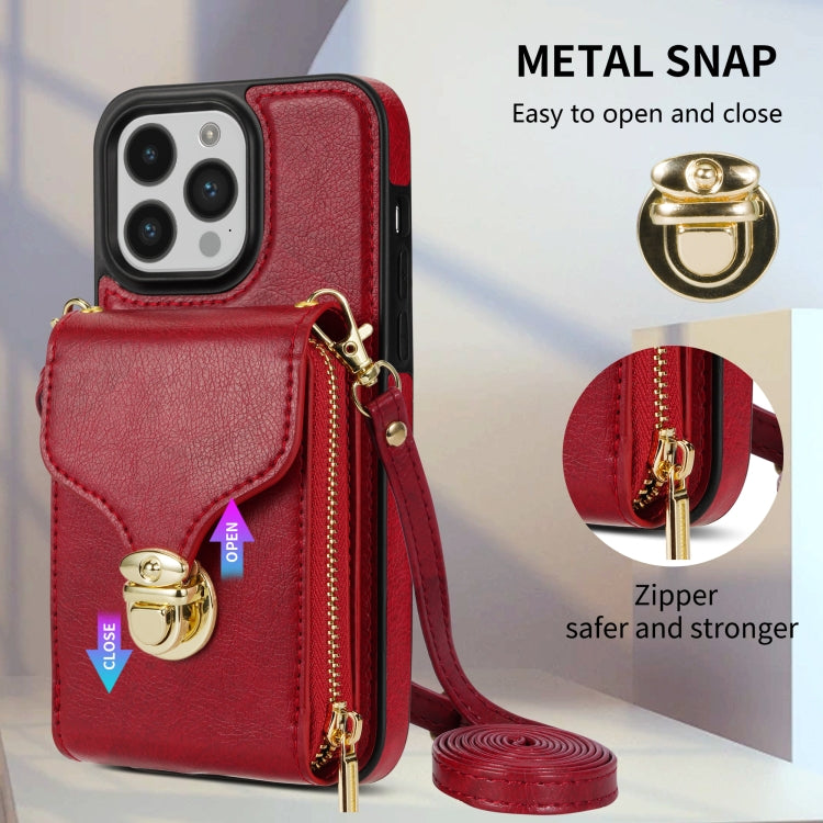 Custodia per telefono a portafoglio con scheda hardware con cerniera, For iPhone 14 Pro Max, For iPhone 14 Pro, For iPhone 14 Plus, For iPhone 14 / 13