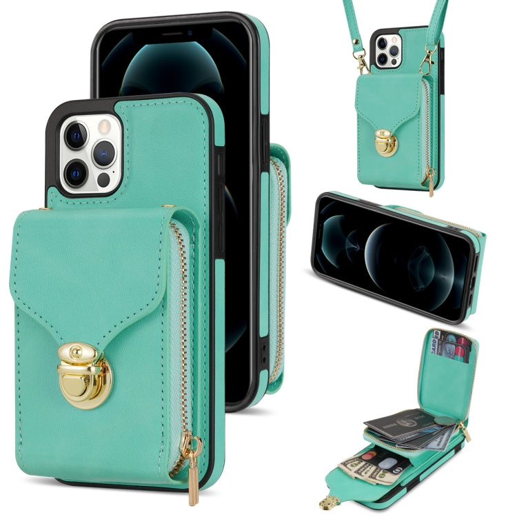 Custodia per telefono a portafoglio con scheda hardware con cerniera, For iPhone 13 Pro Max, For iPhone 13 Pro, For iPhone 12 Pro Max, For iPhone 12 / 12 Pro