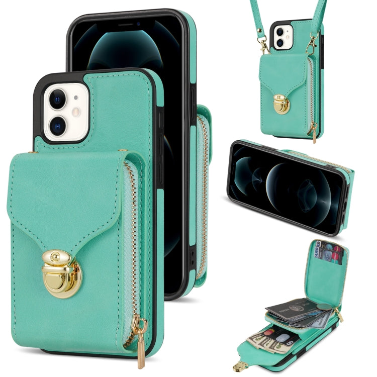 Custodia per telefono a portafoglio con scheda hardware con cerniera, For iPhone 12 mini, For iPhone XS Max, For iPhone XS / X, For iPhone XR