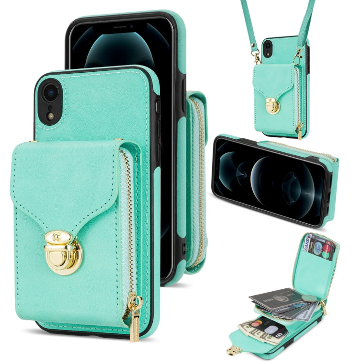 Custodia per telefono a portafoglio con scheda hardware con cerniera, For iPhone 12 mini, For iPhone XS Max, For iPhone XS / X, For iPhone XR