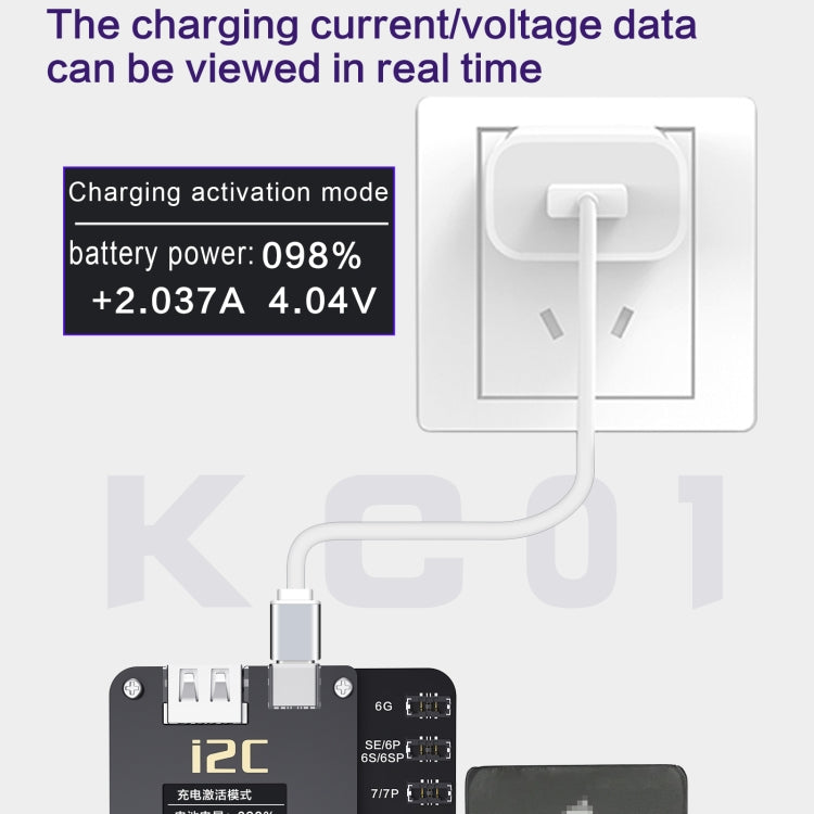 i2C KC01 Strumento completo multifunzione per la riparazione della batteria per iPhone 6-14 Pro Max, Standard Version