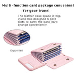 Custodia per telefono in pelle rombica a portafoglio orizzontale, For iPhone 7 Plus / 8 Plus