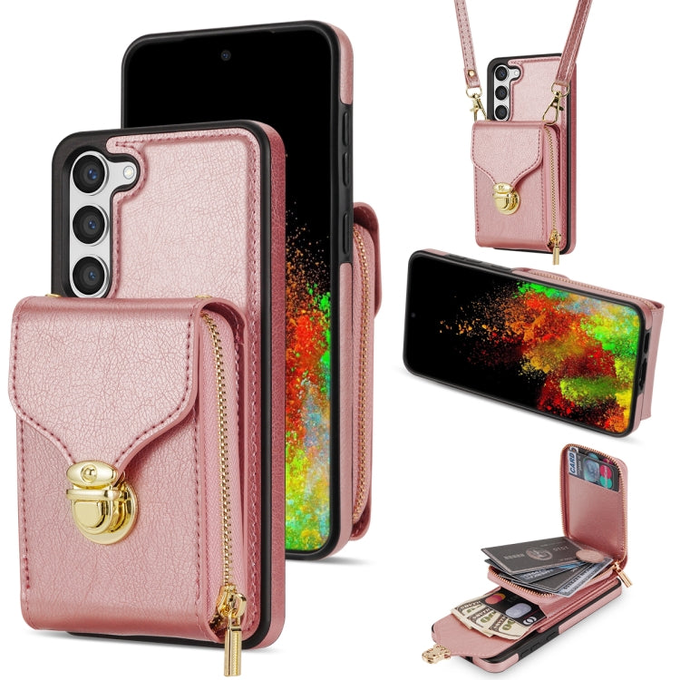 Custodia per telefono a portafoglio con scheda hardware con cerniera, For Samsung Galaxy S23 Ultra 5G, For Samsung Galaxy S23+ 5G, For Samsung Galaxy S23 5G, For Samsung Galaxy S22 Ultra 5G