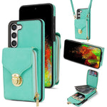 Custodia per telefono a portafoglio con scheda hardware con cerniera, For Samsung Galaxy S23 Ultra 5G, For Samsung Galaxy S23+ 5G, For Samsung Galaxy S23 5G, For Samsung Galaxy S22 Ultra 5G