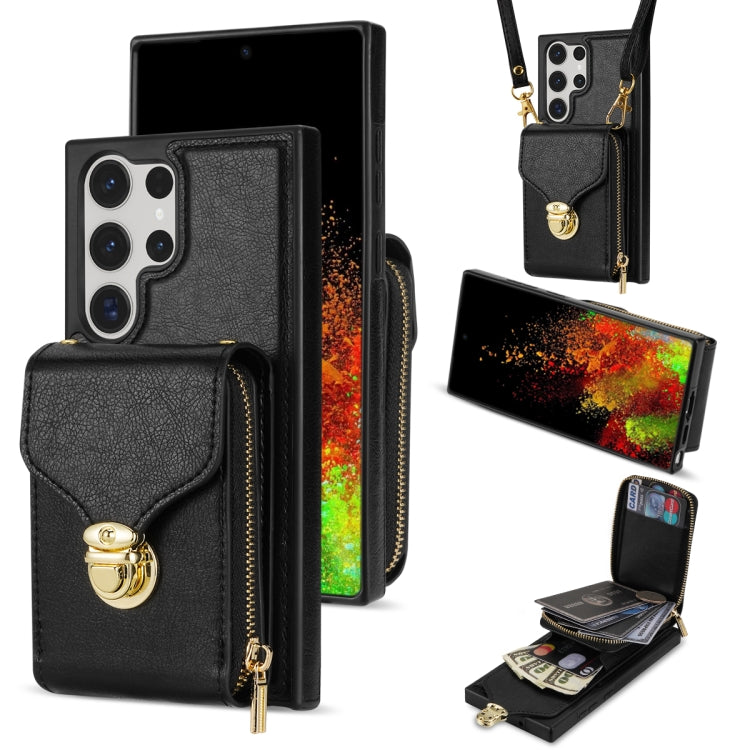 Custodia per telefono a portafoglio con scheda hardware con cerniera, For Samsung Galaxy S23 Ultra 5G, For Samsung Galaxy S23+ 5G, For Samsung Galaxy S23 5G, For Samsung Galaxy S22 Ultra 5G