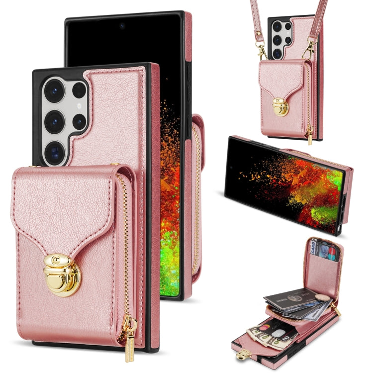 Custodia per telefono a portafoglio con scheda hardware con cerniera, For Samsung Galaxy S23 Ultra 5G, For Samsung Galaxy S23+ 5G, For Samsung Galaxy S23 5G, For Samsung Galaxy S22 Ultra 5G