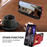 Custodia per telefono a portafoglio con scheda hardware con cerniera, For Samsung Galaxy S22+ 5G, For Samsung Galaxy S22 5G, For Samsung Galaxy S21 FE 5G, For Samsung Galaxy S21+ 5G