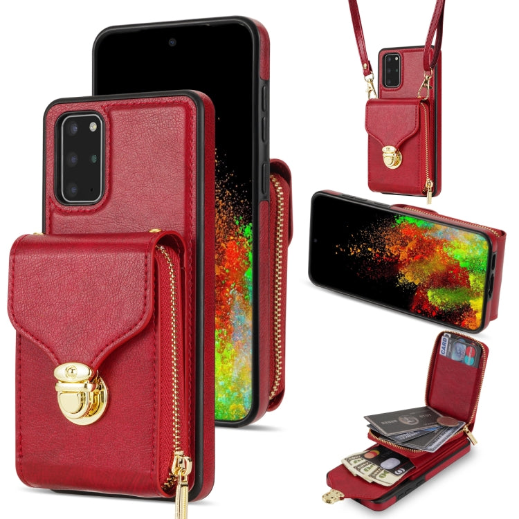 Custodia per telefono a portafoglio con scheda hardware con cerniera, For Samsung Galaxy S21 5G, For Samsung Galaxy S21 Ultra 5G, For Samsung Galaxy S20, For Samsung Galaxy S20+
