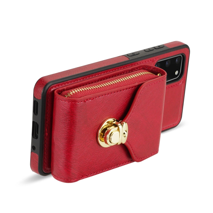 Custodia per telefono a portafoglio con scheda hardware con cerniera, For Samsung Galaxy S20 FE, For Samsung Galaxy A51, For Samsung Galaxy Note20 Ultra, For Samsung Galaxy A54 5G