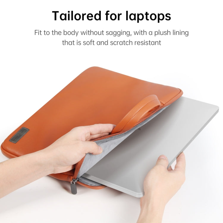 Borsa interna per borsa per laptop impermeabile in PU, 13 / 14 inch, 15 inch