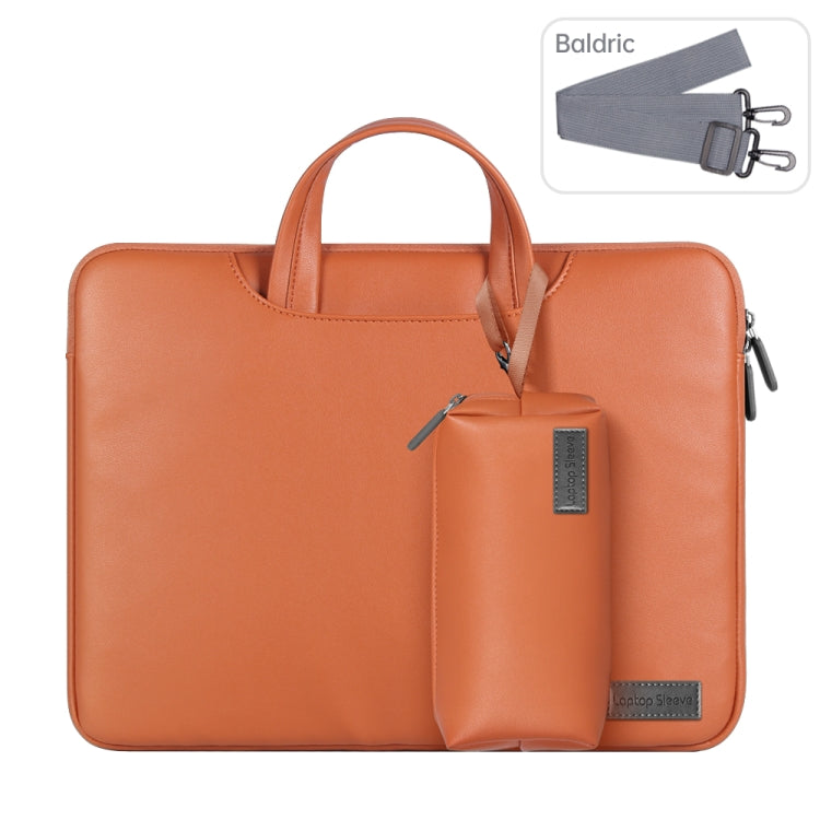 Borsa interna impermeabile per laptop in PU con alimentatore, 13 / 14 inch, 15 inch