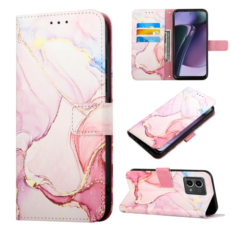 Cassa del telefono di cuoio di vibrazione del modello di marmo PT003, For OnePlus Ace 2 5G / 11R 5G, For Honor Magic5 Pro, For Motorola Moto G Stylus 5G 2023, For Nokia C02 TA-1522