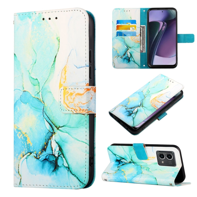Cassa del telefono di cuoio di vibrazione del modello di marmo PT003, For OnePlus Ace 2 5G / 11R 5G, For Honor Magic5 Pro, For Motorola Moto G Stylus 5G 2023, For Nokia C02 TA-1522