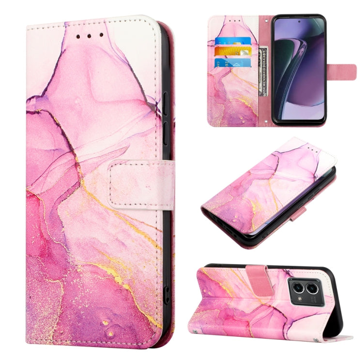 Cassa del telefono di cuoio di vibrazione del modello di marmo PT003, For OnePlus Ace 2 5G / 11R 5G, For Honor Magic5 Pro, For Motorola Moto G Stylus 5G 2023, For Nokia C02 TA-1522