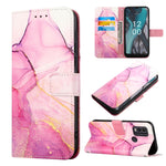 Cassa del telefono di cuoio di vibrazione del modello di marmo PT003, For Nokia C22, For Nokia C32 TA-1534, For Nokia G22, For OPPO Find X6