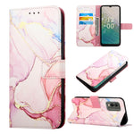 Cassa del telefono di cuoio di vibrazione del modello di marmo PT003, For Nokia C22, For Nokia C32 TA-1534, For Nokia G22, For OPPO Find X6